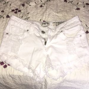 ripped shorts